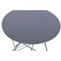 Ensemble Table + 2 Chaises Home ESPRIT Gris Métal 60 x 60 x 71 cm