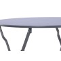 Ensemble Table + 2 Chaises Home ESPRIT Gris Métal 60 x 60 x 71 cm