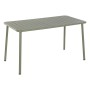 Ensemble Table + 4 Chaises Home ESPRIT Vert polypropylène Fer 140 x 70 x 75 cm