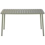 Ensemble Table + 4 Chaises Home ESPRIT Vert polypropylène Fer 140 x 70 x 75 cm