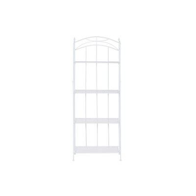 Étagère Home ESPRIT Blanc Fer 4 Etagères 58 X 28 X 160 CM