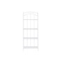 Shelves Home ESPRIT White Iron 4 Shelves 58 X 28 X 160 CM