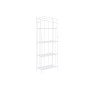 Shelves Home ESPRIT White Iron 4 Shelves 58 X 28 X 160 CM