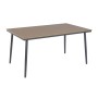 Ensemble Table + 6 Chaises Home ESPRIT Marron Gris foncé Acier Polywood Textilene 150 X 90 X 73 CM