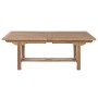 Ensemble Table + Chaises Home ESPRIT Teck 210 X 100 X 76 CM