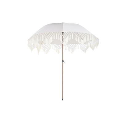 Umbrella Home ESPRIT Brown Beige 200 200 X 200 X 170 CM