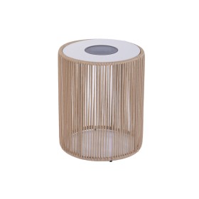 Side table Home ESPRIT White Brown 40 x 40 x 50 cm