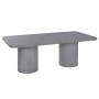 Dining Table Home ESPRIT Grey Cement 200 x 100 x 74 cm