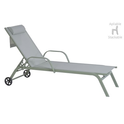 Sun-lounger Home ESPRIT Mint 199 X 63 X 101 CM