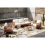 Garden sofa Home ESPRIT Terracotta 222 X 74 X 70 CM