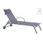Chaise longue Home ESPRIT Gris clair 199 X 63 X 101 CM