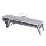 Sun-lounger Home ESPRIT Light grey 199 X 63 X 101 CM