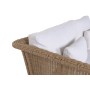 Canapé de jardin Home ESPRIT Blanc Naturel 188 X 89 X 65 CM