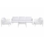 Garden sofa Home ESPRIT Cream 222 X 74 X 70 CM