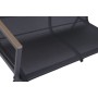 Garden sofa Home ESPRIT Black Dark grey 119 X 70 X 64 CM