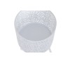 Set of Planters Home ESPRIT White Iron 23 x 23 x 66 cm