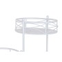 Planter Home ESPRIT White Iron 23 x 23 x 102 cm