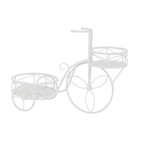 Planter Home ESPRIT White Iron 60 X 26 X 40 CM