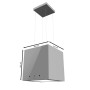 Cecotec Island Hood Bolero Flux CCT 448000 Grey Glass A++ 800m³/h Touch Control