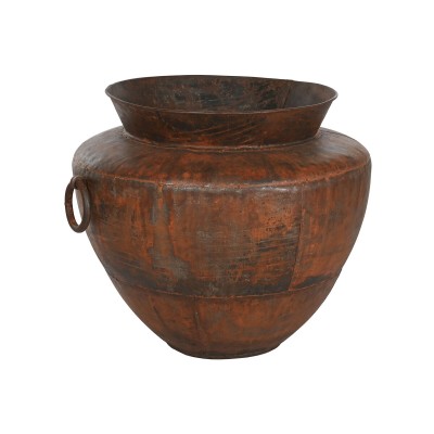 Vase Home ESPRIT Brun foncé Fer 80 x 80 x 67 cm