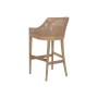 Tabouret Home ESPRIT Marron Gris Rotin 51 X 52 X 100 CM