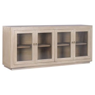 Buffet Home ESPRIT Naturel Verre Bois 200 X 44 X 85 CM