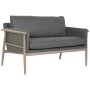 Canapé Home ESPRIT Marron Vert Urbaine Décapé 126,5 X 75 X 82 CM