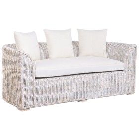 Canapé Home ESPRIT Blanc Bali Décapé 174 x 88 x 69 cm