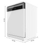 Dishwasher Cecotec Bolero Aguazero 6500 C 15 place settings 6 programs White C