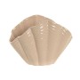 Vase Home ESPRIT Beige Grès Coquillage méditerranéen 25 X 14,5 X 17,5 CM