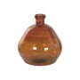 Vase Home ESPRIT Ambre Bicolore Cristal recyclé Colonial 44 x 44 x 47,5 cm