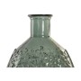 Vase Home ESPRIT Green Recycled glass Tropical Leaf of a plant 29 x 29 x 59 cm