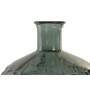 Vase Home ESPRIT Green Recycled glass Tropical Leaf of a plant 32 x 32 x 43 cm