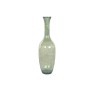 Vase Home ESPRIT Green Recycled glass Traditional style Tropical 30 x 30 x 100 cm