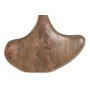 Ensemble de 2 Vases Home ESPRIT Marron Bois de manguier Abstrait Naturel Urbaine 29 X 4,5 X 26 CM (2 Pièces)