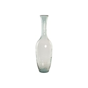 Vase Home ESPRIT Transparent Cristal recyclé Style artisanal Urbaine 30 x 30 x 100 cm