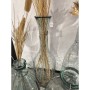 Vase Home ESPRIT Transparent Cristal recyclé Style artisanal Urbaine 30 x 30 x 100 cm
