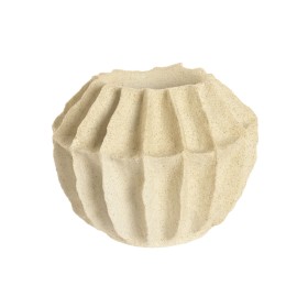Vase Home ESPRIT Beige Résine méditerranéen 26 x 26 x 21 cm
