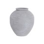 Vase Home ESPRIT Gris Métal Usé 35 x 35 x 38 cm