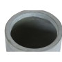 Set de pots de fleurs Home ESPRIT Gris Fibre Magnésium 33 x 33 x 62 cm (2 Pièces)