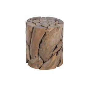 Repose-pied Home ESPRIT Marron 35 x 35 x 40 cm