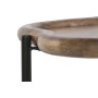 Table d'appoint Home ESPRIT Marron Noir 88 X 49 X 42 CM