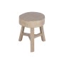 Table d'appoint Home ESPRIT Naturel 46 x 46 x 50 cm