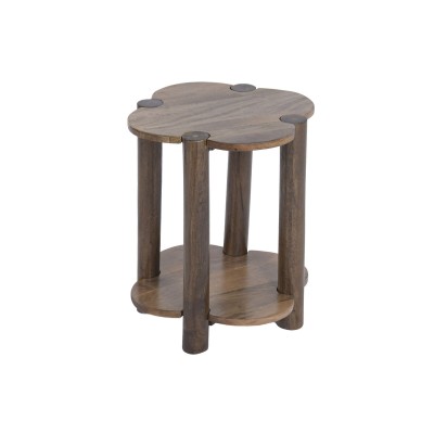 Table d'appoint Home ESPRIT Marron 40 x 40 x 47 cm