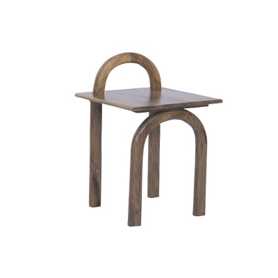 Table d'appoint Home ESPRIT Marron 40 x 40 x 60 cm