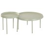 Jeu de 2 tables Home ESPRIT Vert 75 x 75 x 39 cm
