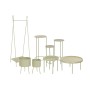 Jeu de 2 tables Home ESPRIT Vert 75 x 75 x 39 cm