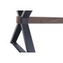 Dining Table Home ESPRIT Brown Black Metal MDF Wood 200 X 97 X 75 CM