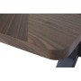 Dining Table Home ESPRIT Brown Black Metal MDF Wood 200 X 97 X 75 CM