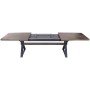 Dining Table Home ESPRIT Brown Black Metal MDF Wood 200 X 97 X 75 CM
